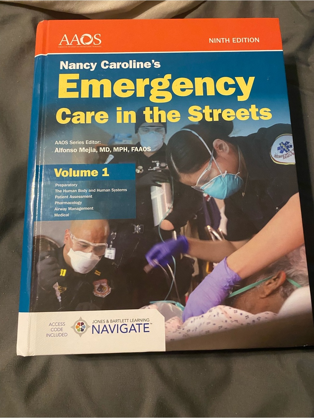Nancy Caroline's Emergency Care in the Streets Volume 1 & 2 Paramedic Textbooks